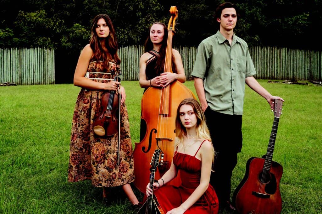 8/21 Charlotte Folk Society - The Burnett Sisters Band