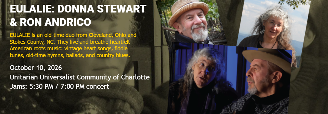 10/10 Front Porch Series: Eulalie: Donna Stewart & Ron Andrico